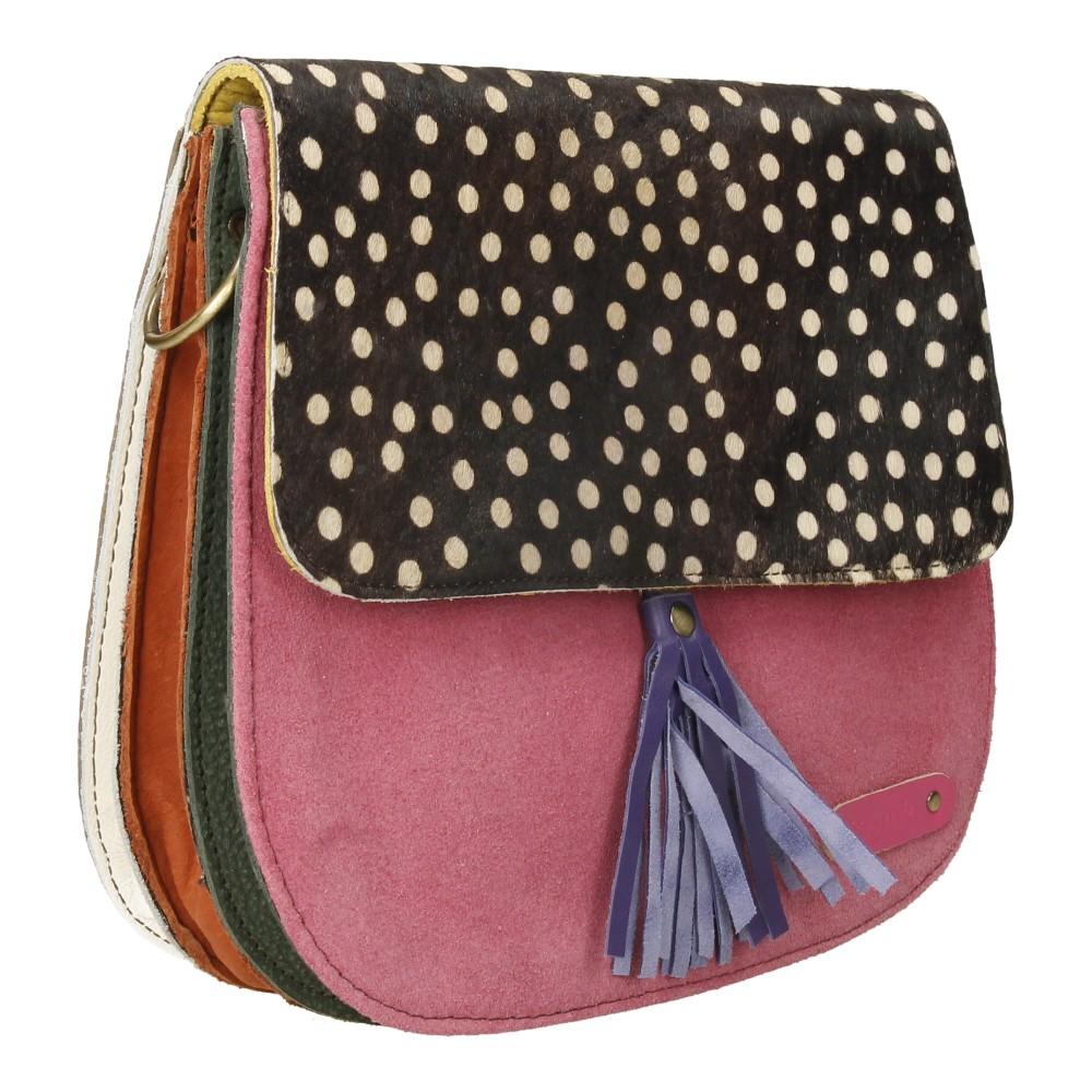 Bolso De Piel Rose Print Soruka