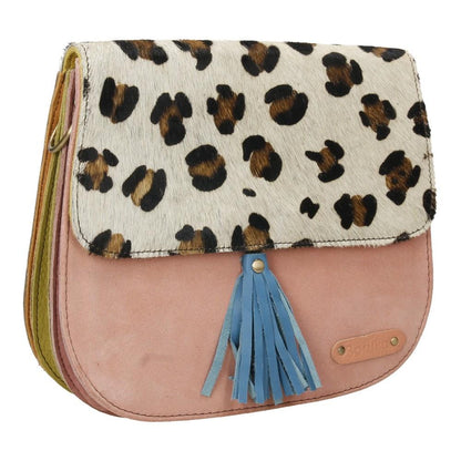 Bolso De Piel Rose Print Soruka