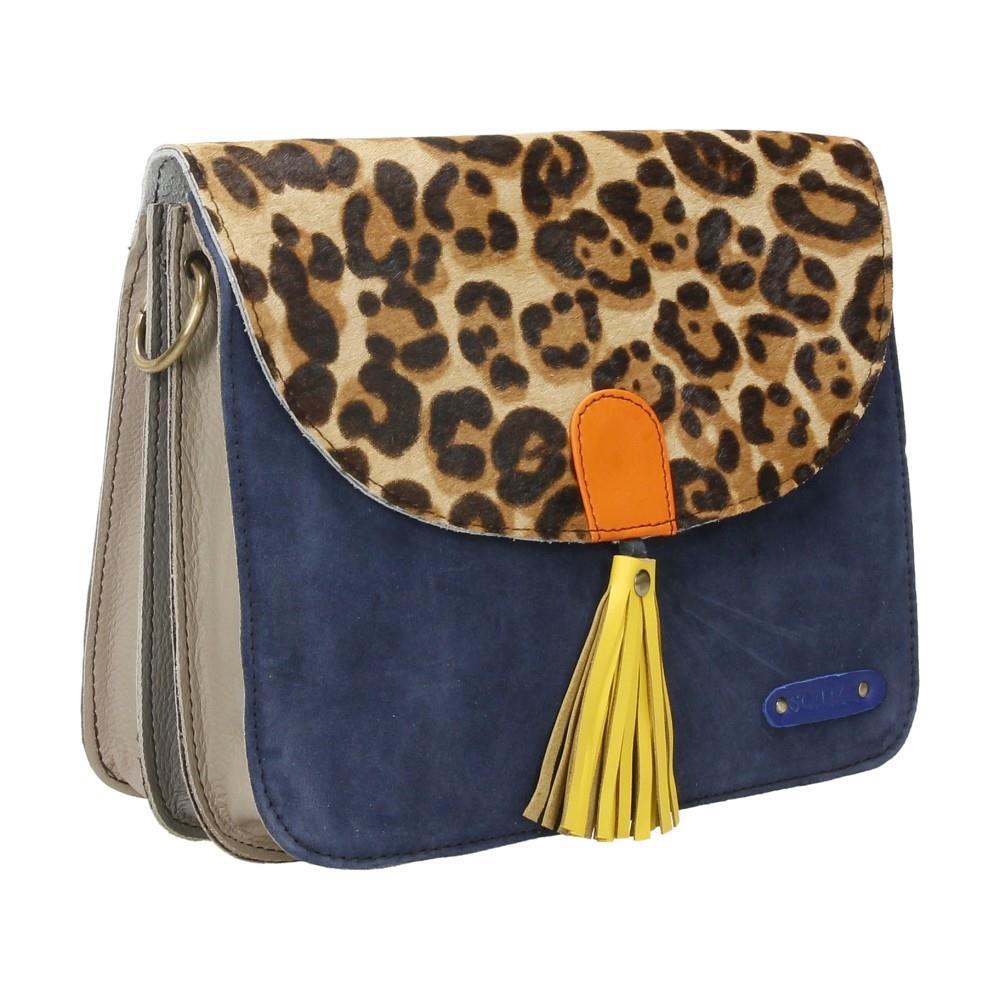 Bolso De Piel Olivia Print Soruka - 2