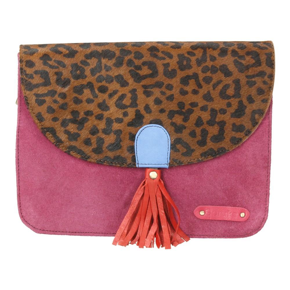 Bolso Bandolera De Piel Olivia Soruka