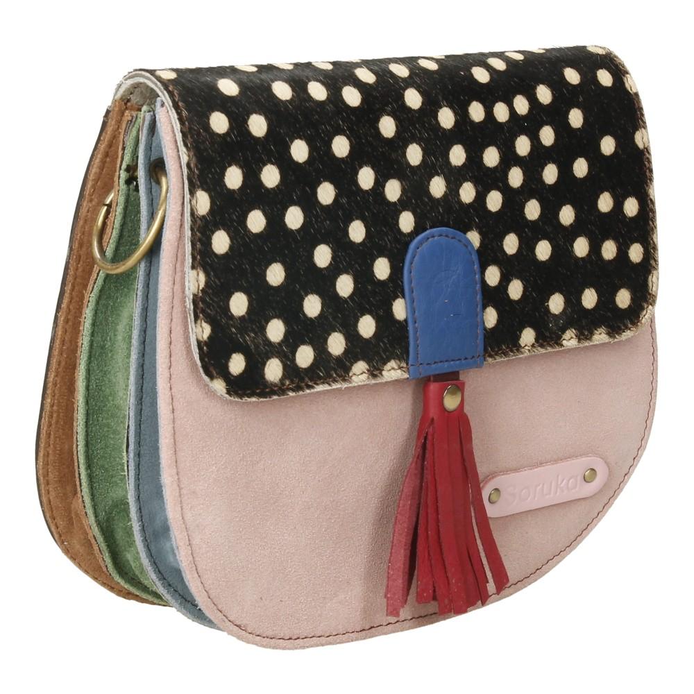 Bolso De Piel Lena Print Soruka