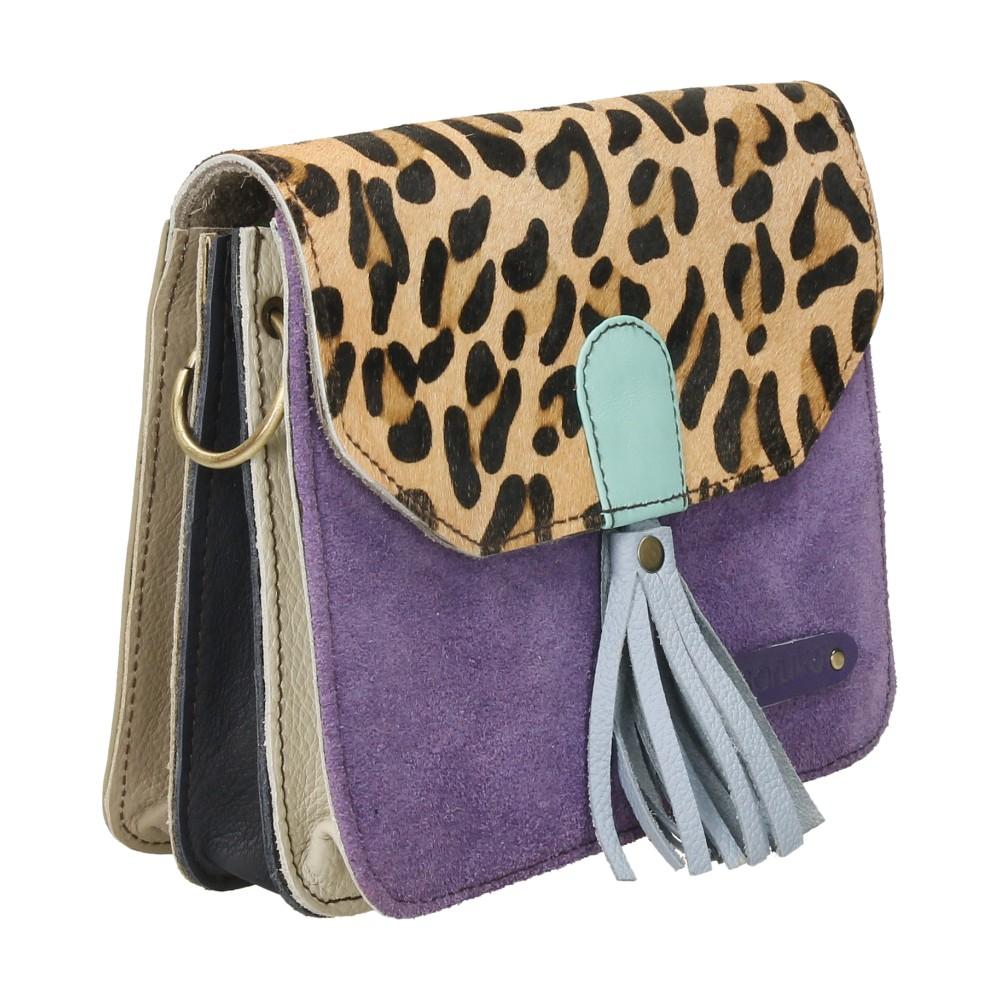 Monedero Bandolera De Piel Claire Soruka