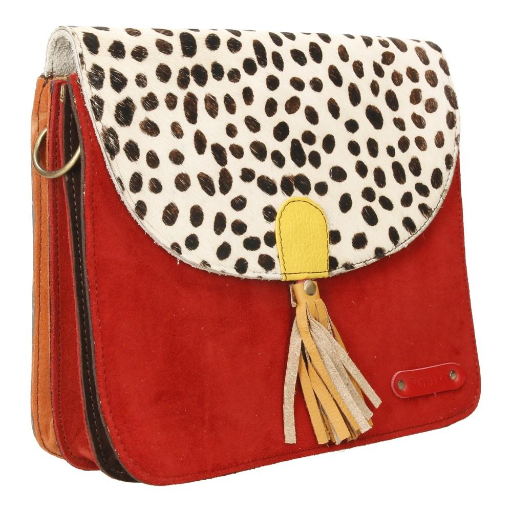 Bolso Bandolera De Piel Olivia Soruka