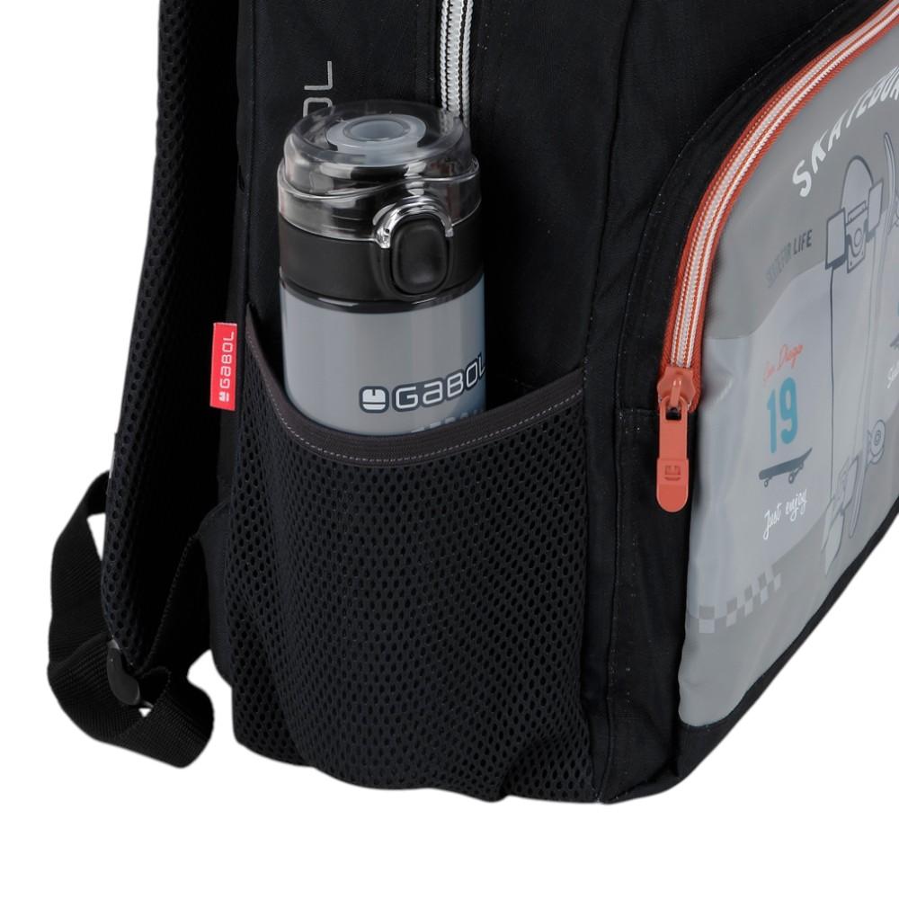 Botella Térmica Gabol Trick Gris de Acero Inoxidable 600 ml