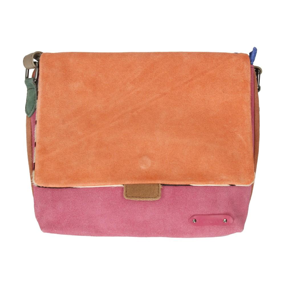 Bolso Bandolera De Piel Ingrid Reversible Soruka