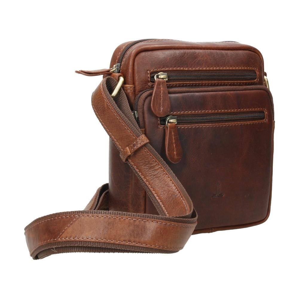 Luisipo Bolso De Hombre De Piel Engrasada J.L
