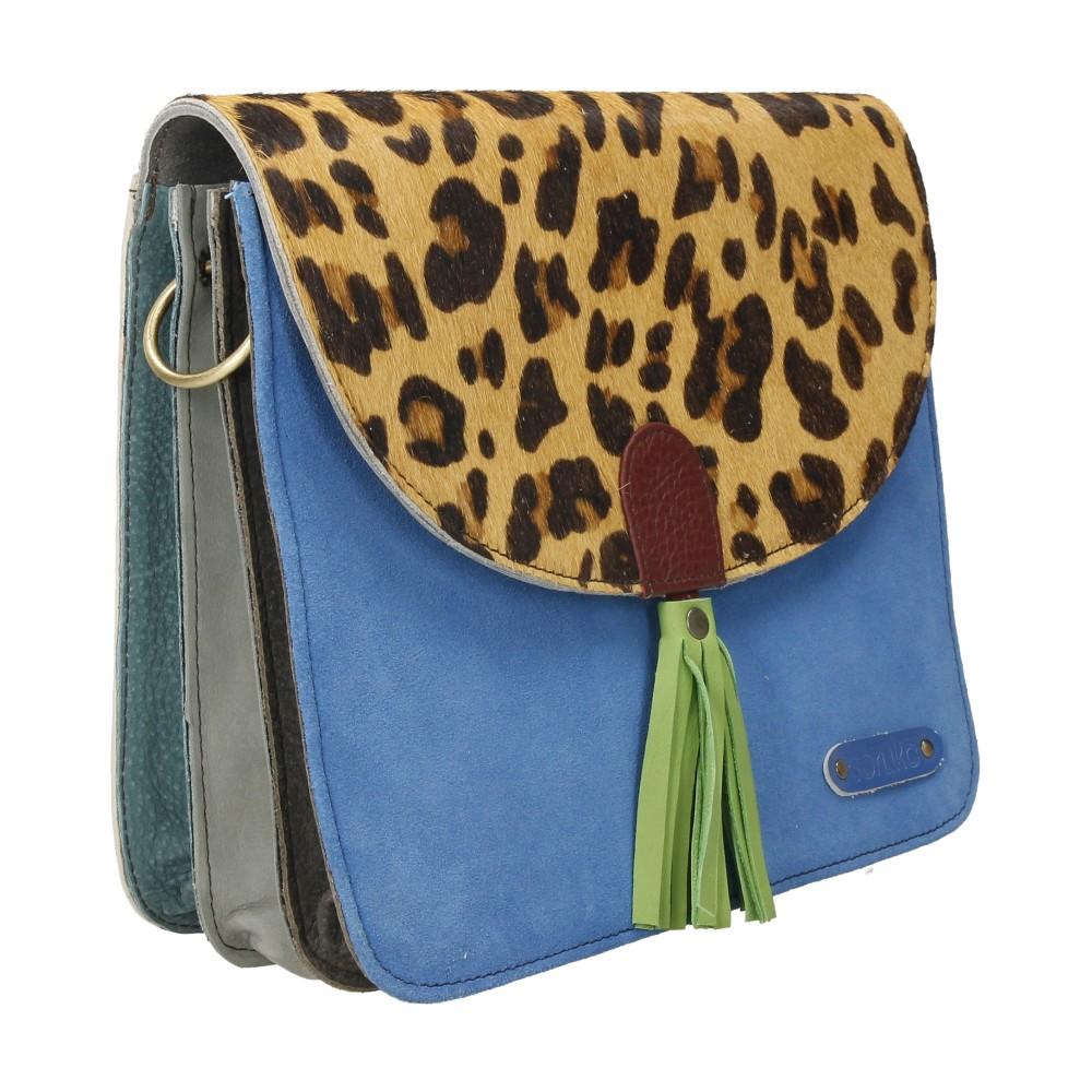 Bolso Bandolera De Piel Olivia Soruka