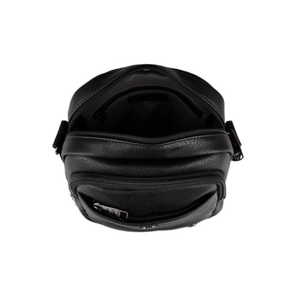 Bolso Bandolera Hombre Gabol Snap Negro - Capacidad 4L