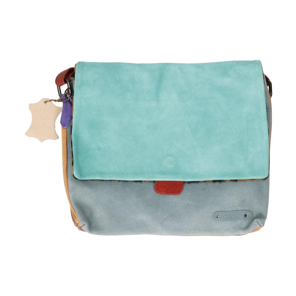 Bolso Bandolera De Piel Ingrid Reversible Soruka