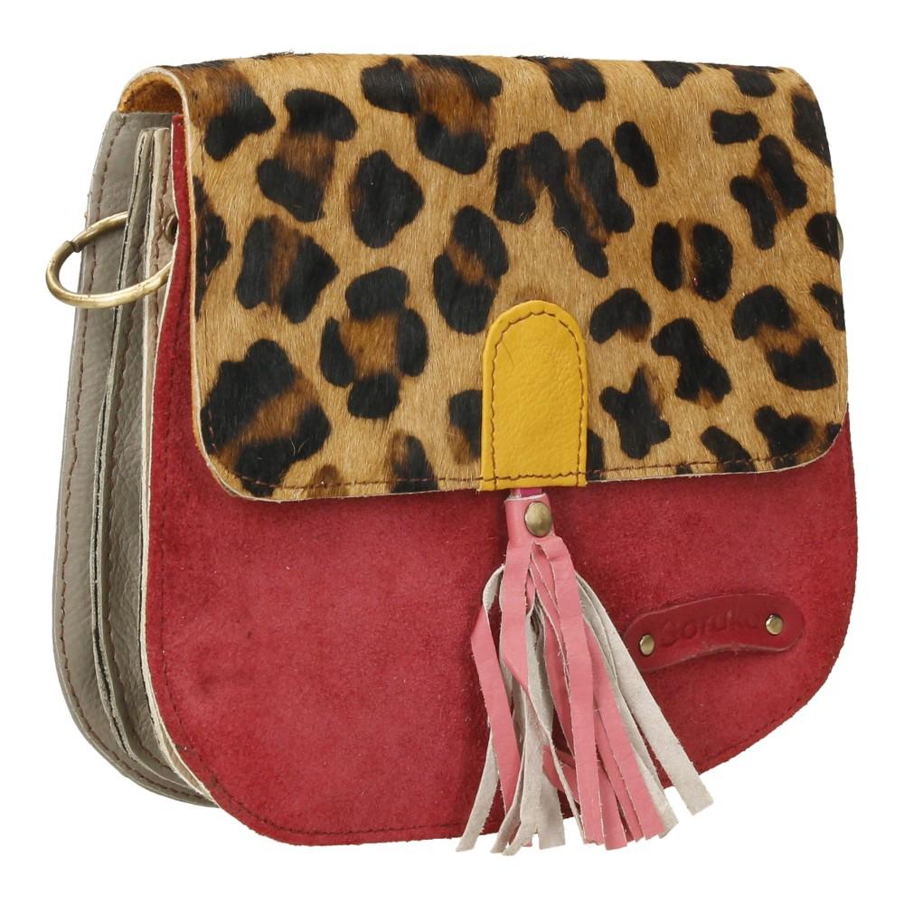 Bolso De Piel Lena Print Soruka