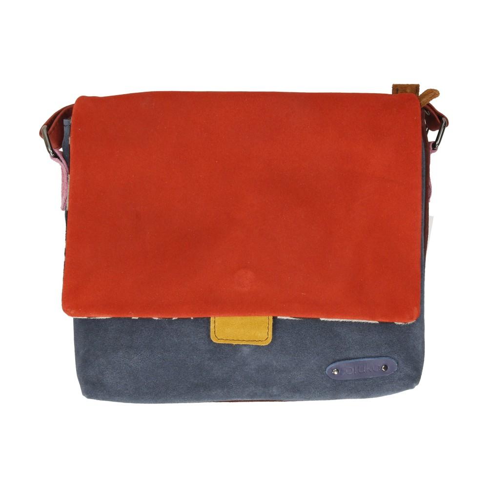 Bolso Bandolera De Piel Ingrid Reversible Soruka