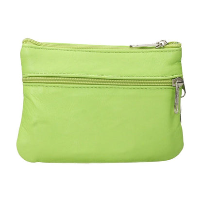 Monedero Napa 4 cremalleras San Piel