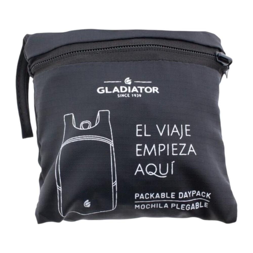Mochila de Viaje Plegable Nylon Negro