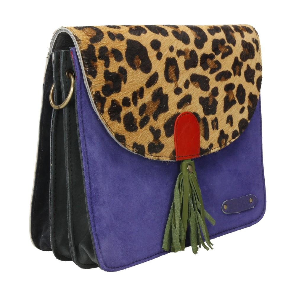 Bolso Bandolera De Piel Olivia Soruka