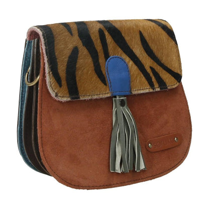 Bolso De Piel Lena Print Soruka