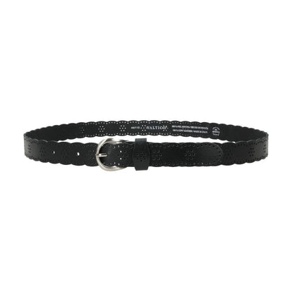 Cinturón De Piel Picado Zenia Mujer