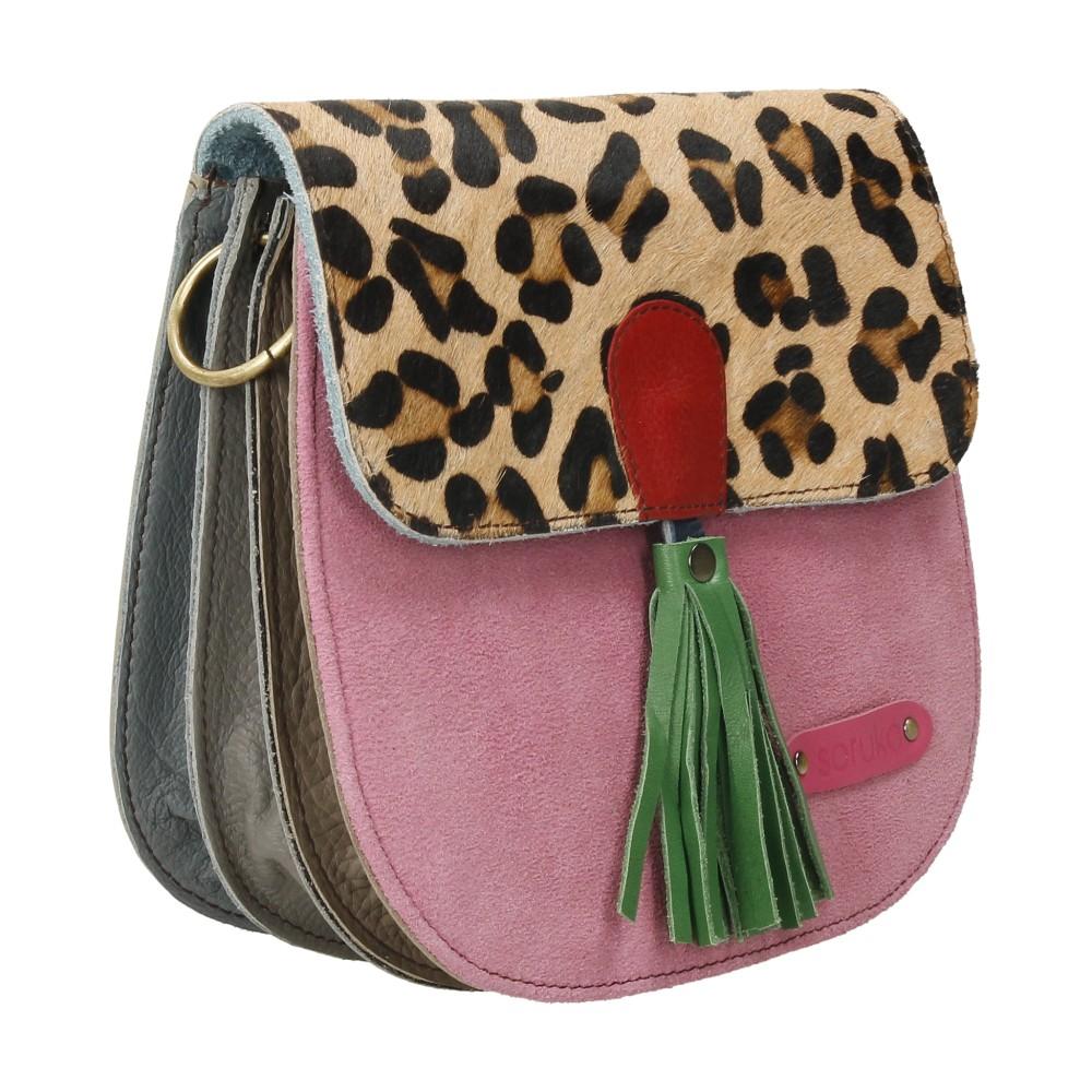 Bolso Bandolera De Piel Lena Soruka