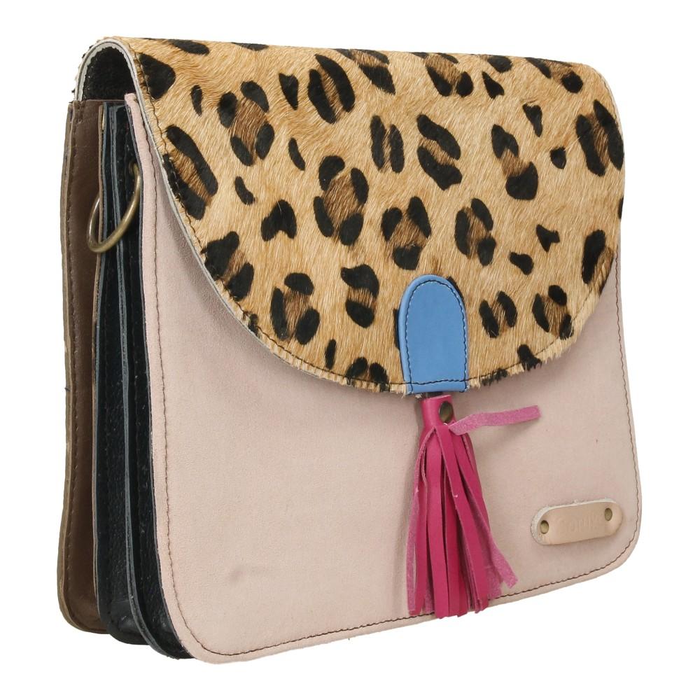 Bolso Bandolera De Piel Olivia Soruka