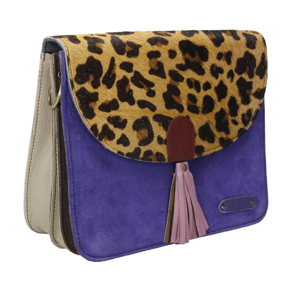 Bolso Bandolera De Piel Olivia Soruka