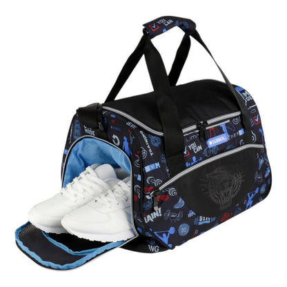 Bolsa de Deporte Gabol Training Negra | Con Zapatillero