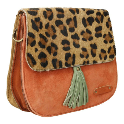 Bolso De Piel Rose Print Soruka