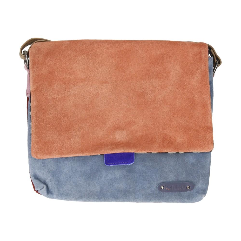 Bolso Bandolera De Piel Ingrid Reversible Soruka