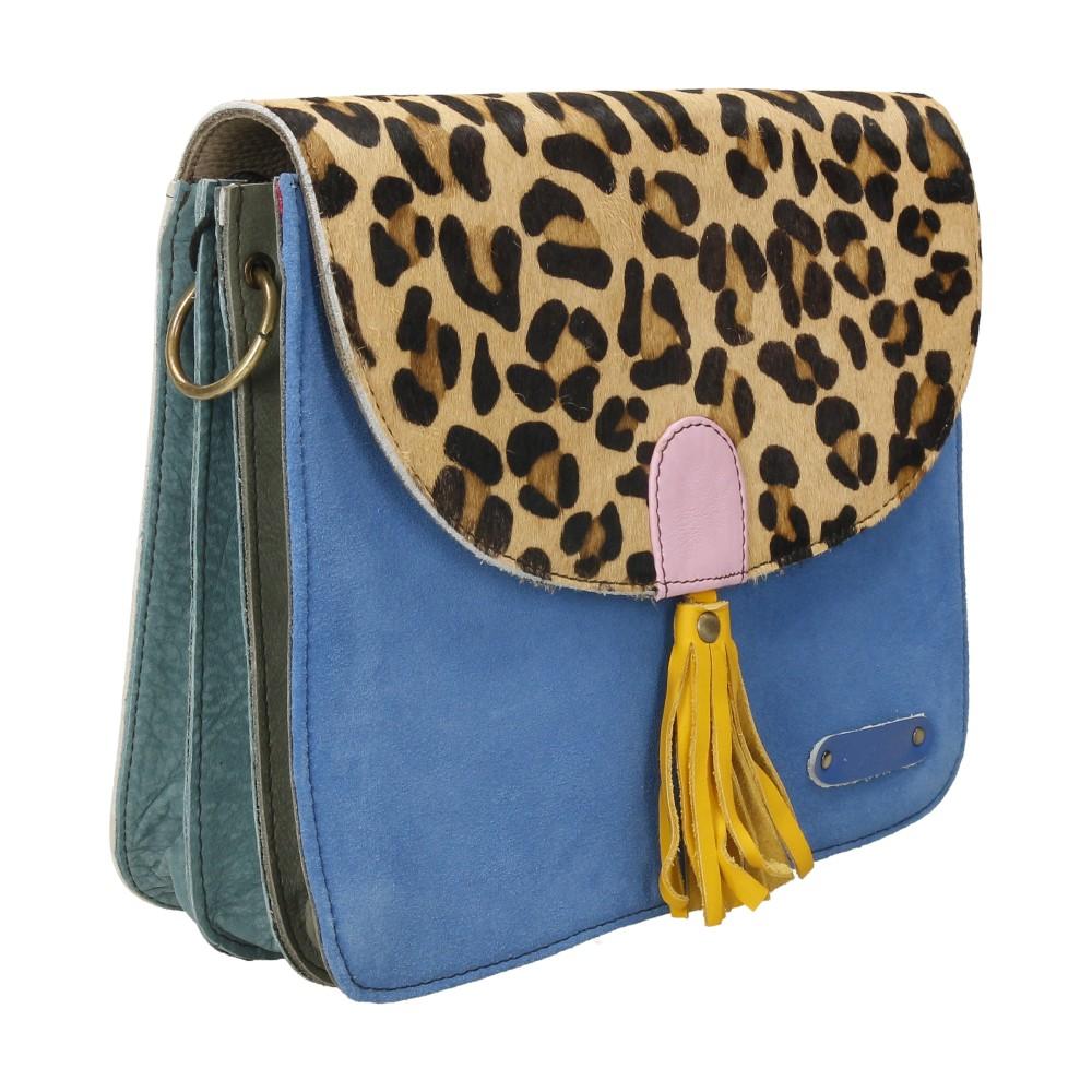 Bolso Bandolera De Piel Olivia Soruka
