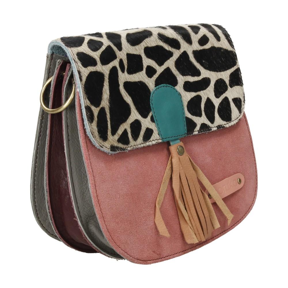 Bolso Bandolera De Piel Lena Soruka