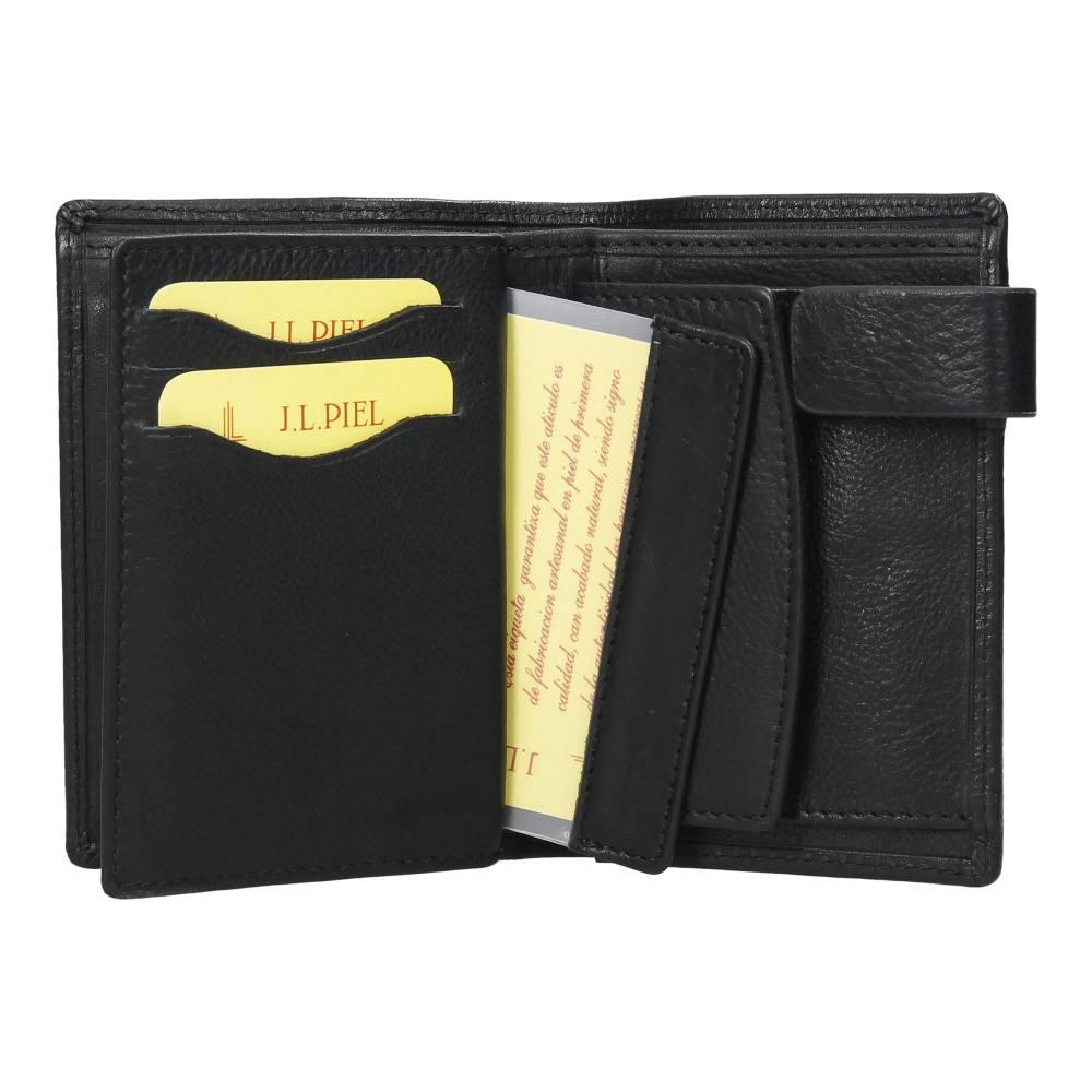 Cartera De Piel "Lavada-T" J.L Piel