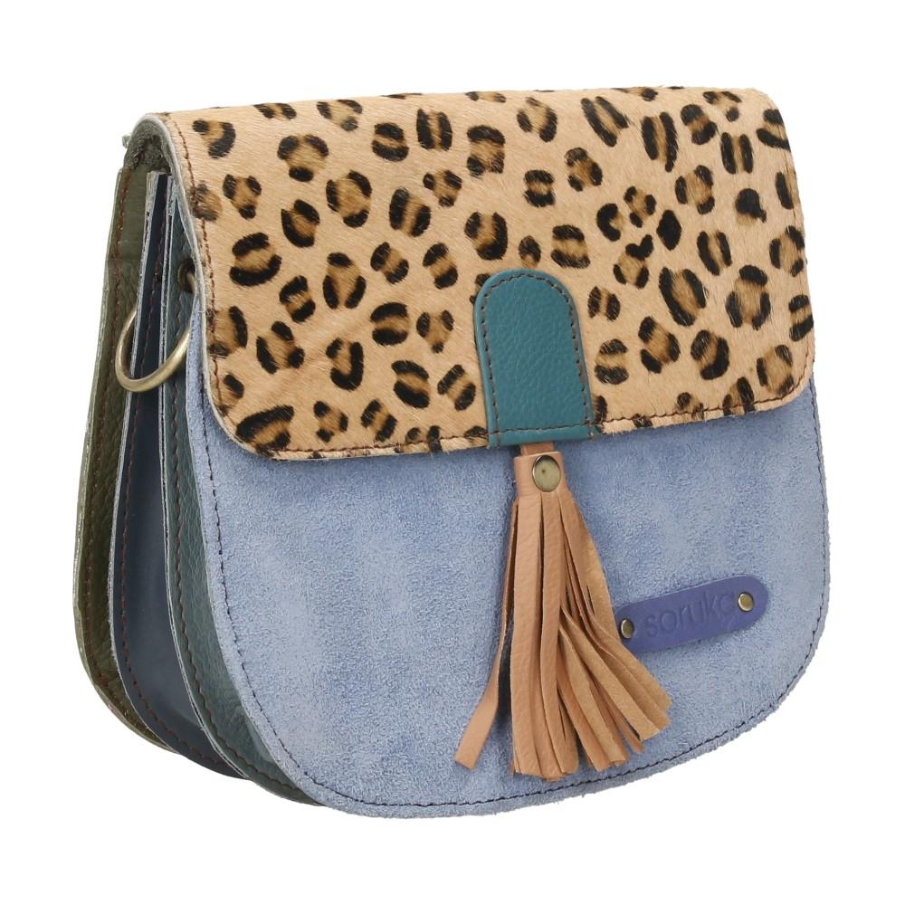 Bolso Bandolera De Piel Lena Soruka