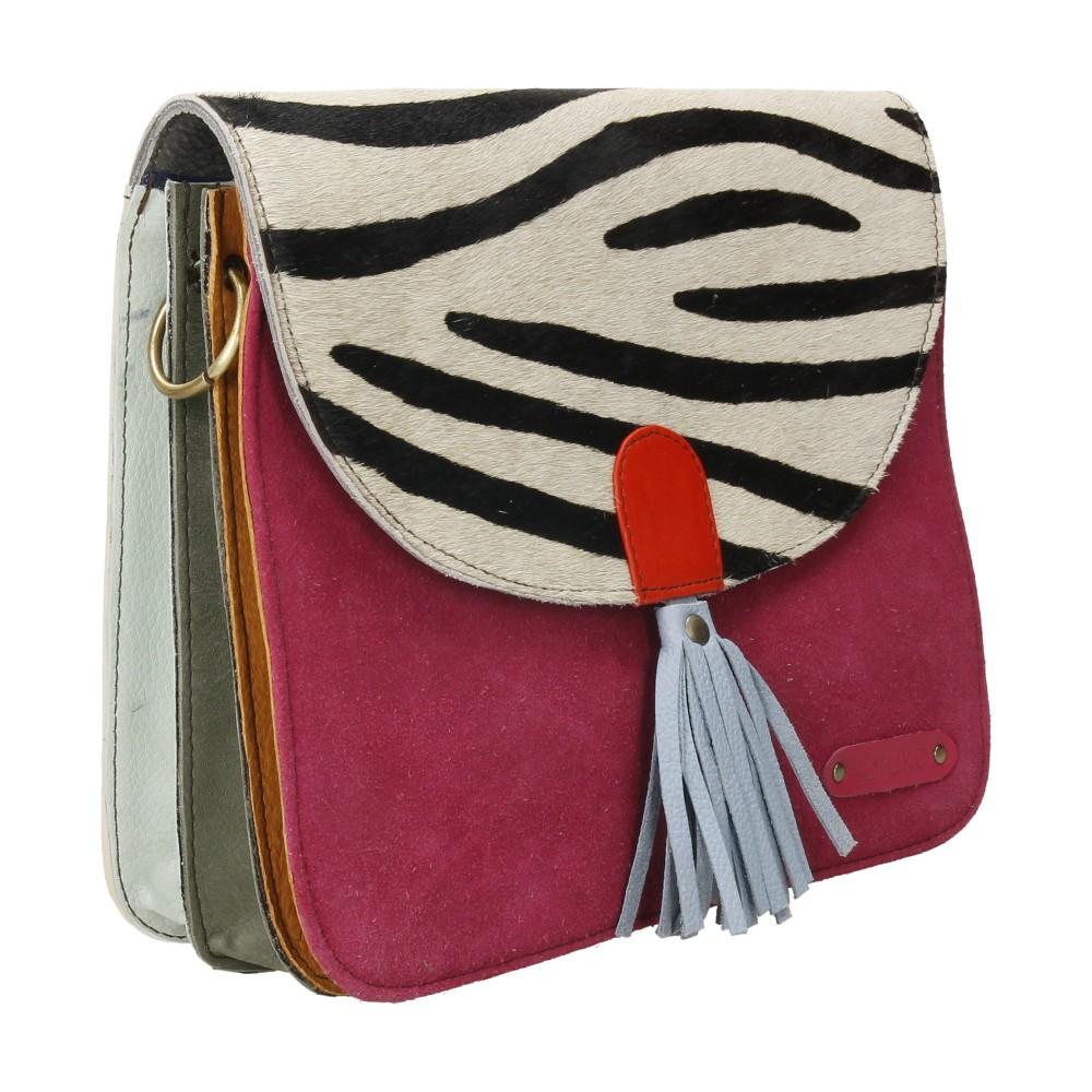 Bolso Bandolera De Piel Olivia Soruka