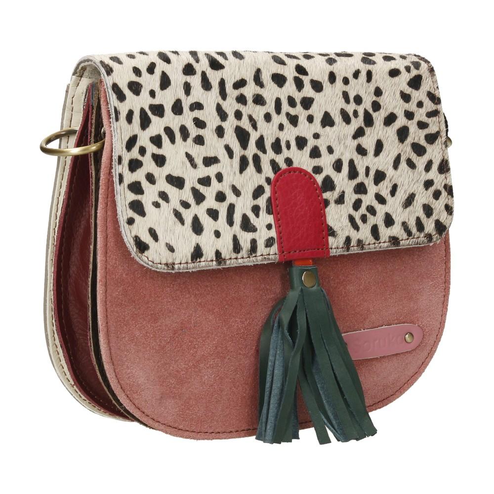 Bolso De Piel Lena Print Soruka