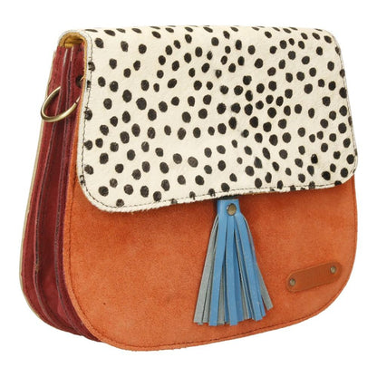 Bolso De Piel Rose Print Soruka