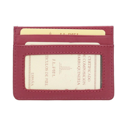 JL Flat Leather Card Holder