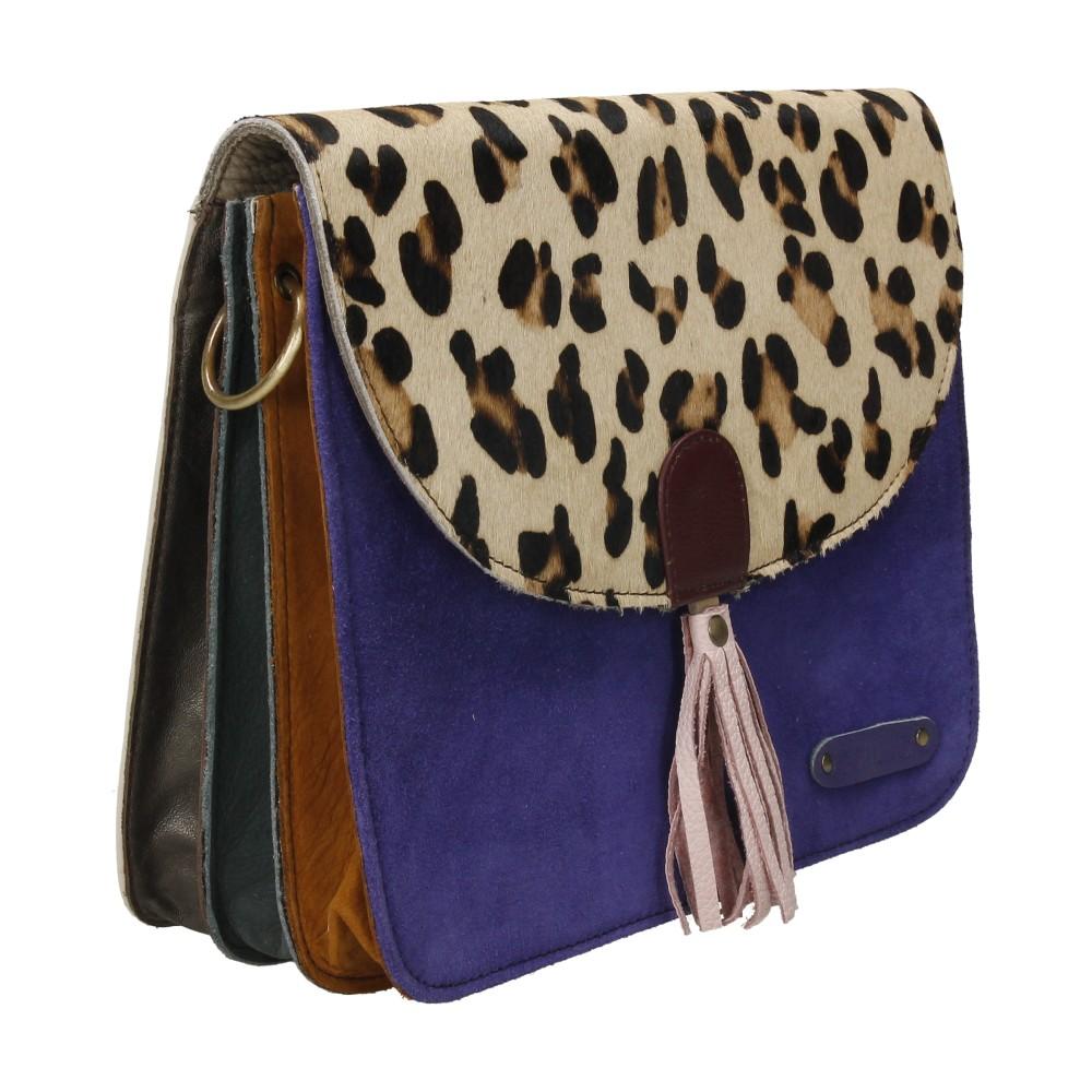 Bolso Bandolera De Piel Olivia Soruka