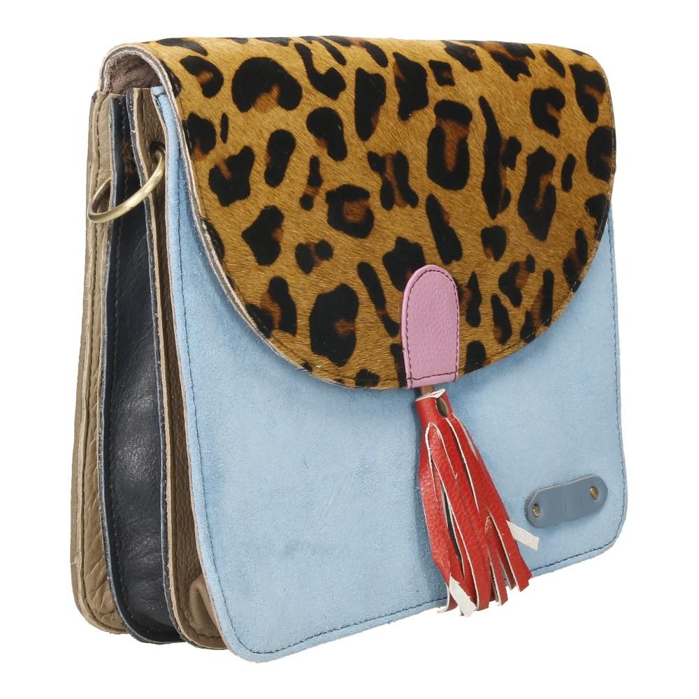 Bolso Bandolera De Piel Olivia Soruka