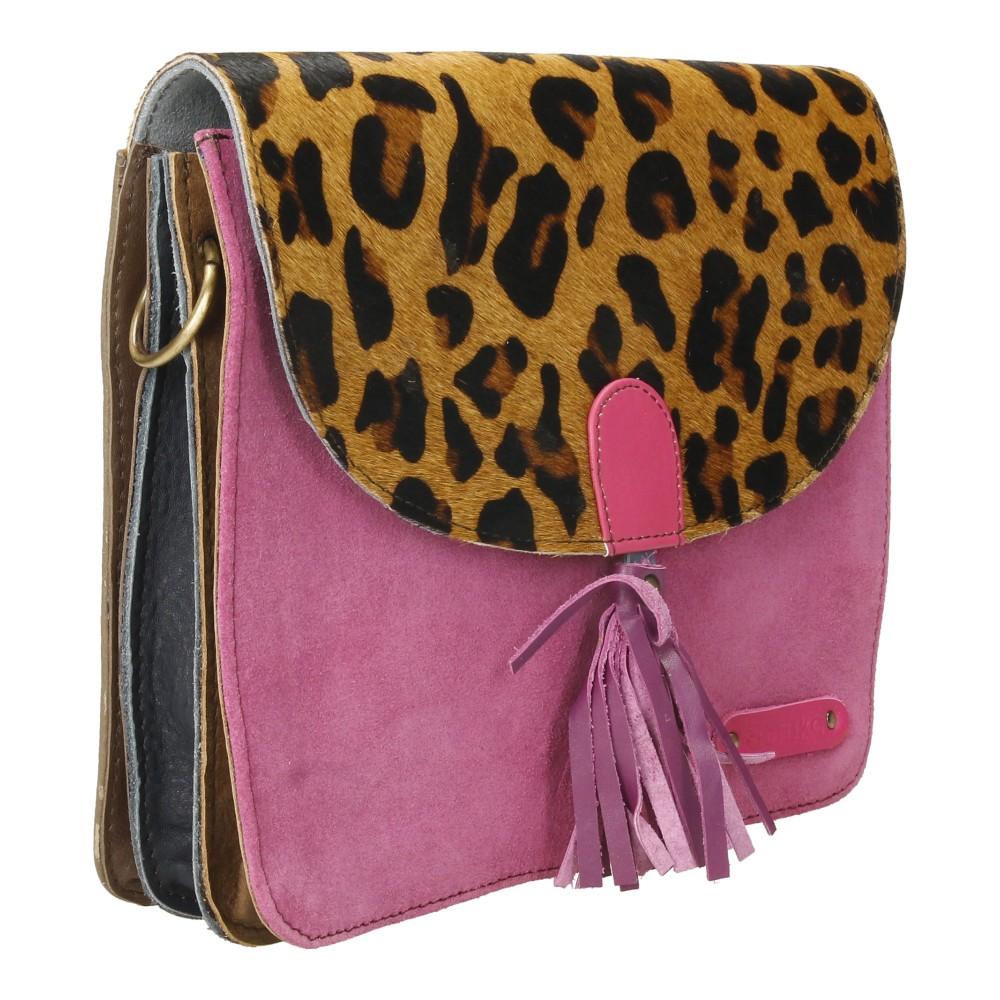 Bolso Bandolera De Piel Olivia Soruka