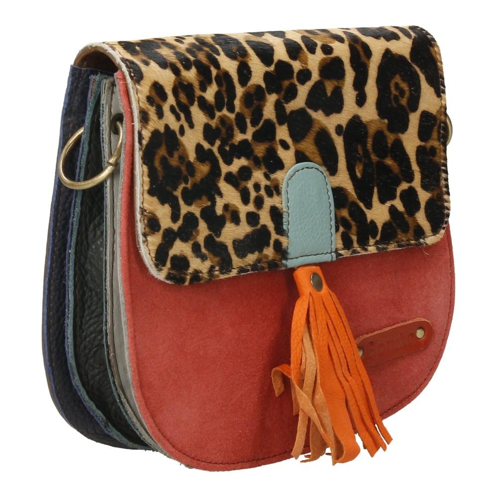 Bolso De Piel Lena Print Soruka