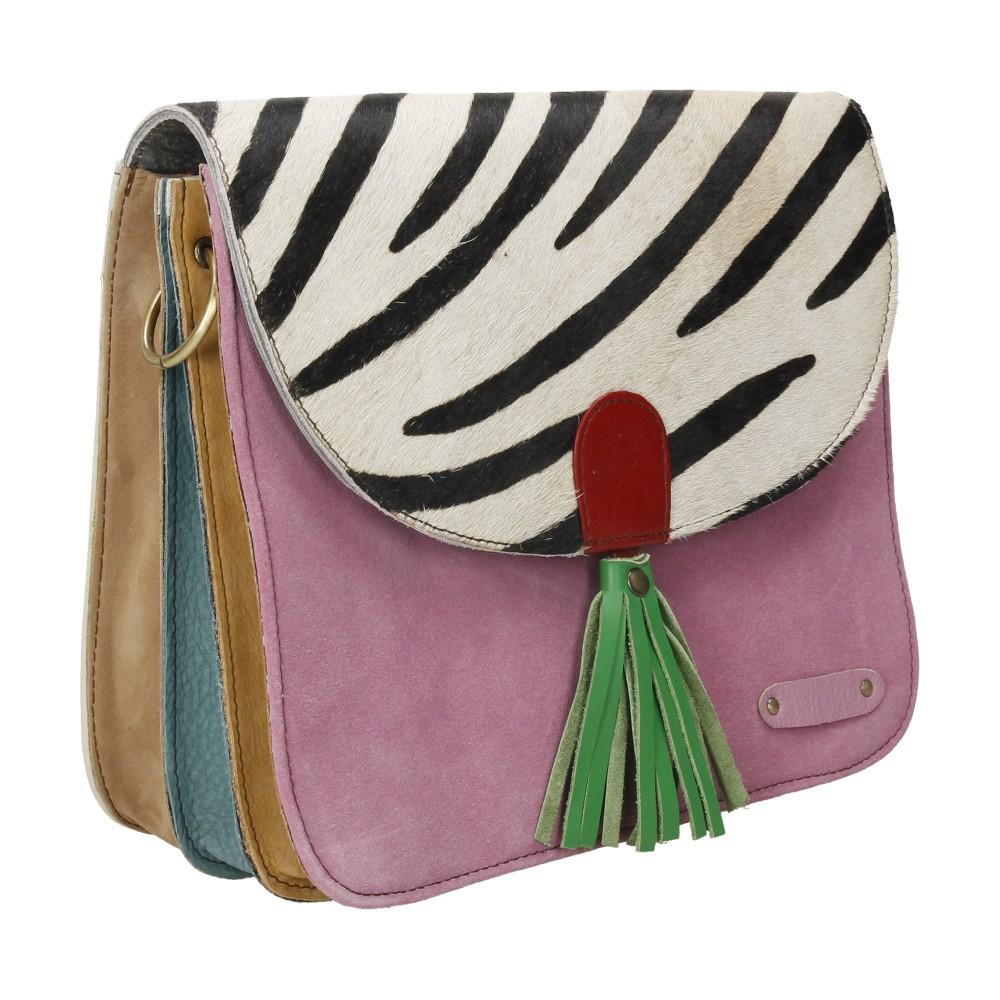 Bolso Bandolera De Piel Olivia Soruka