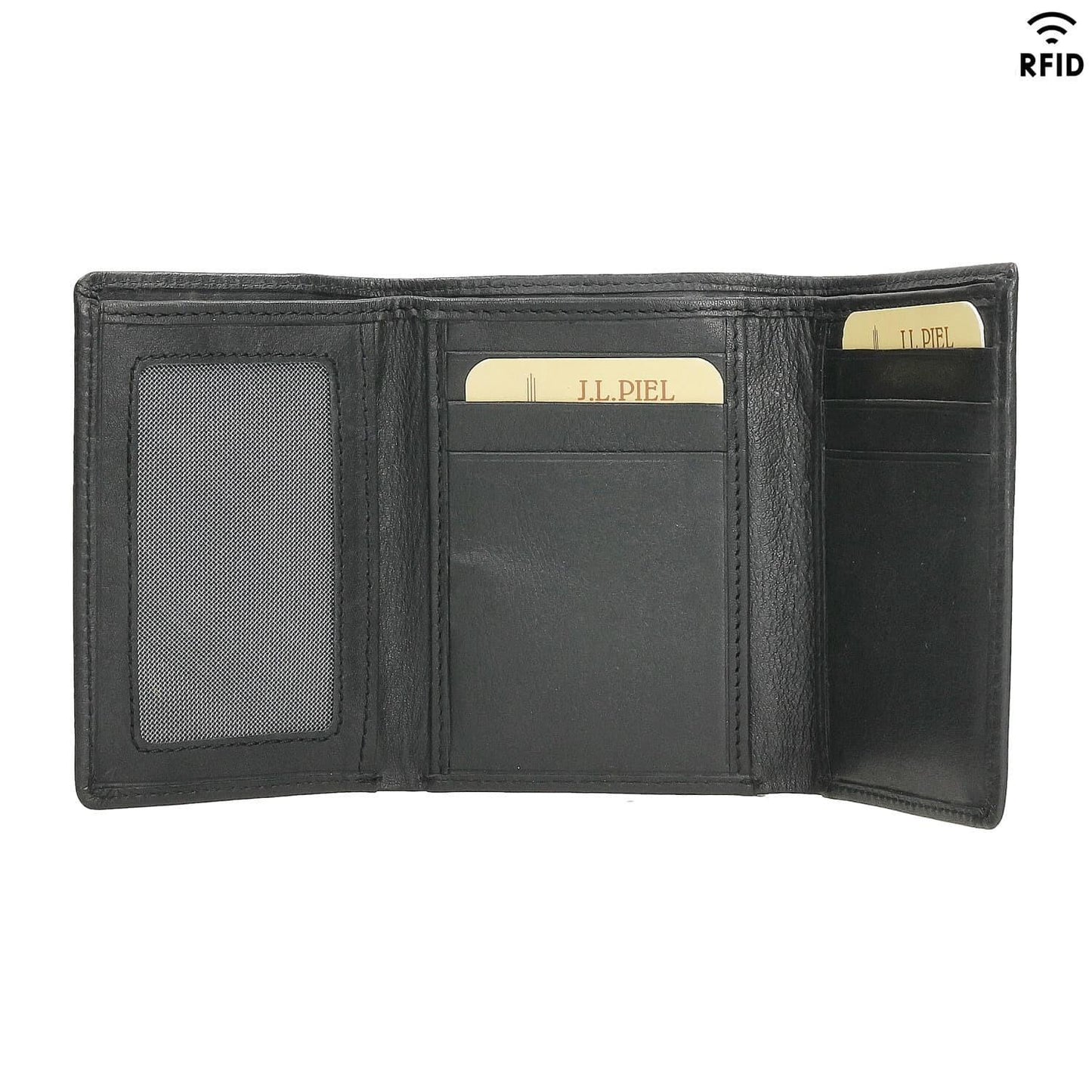 Cartera De Piel Clasic Americana J.L