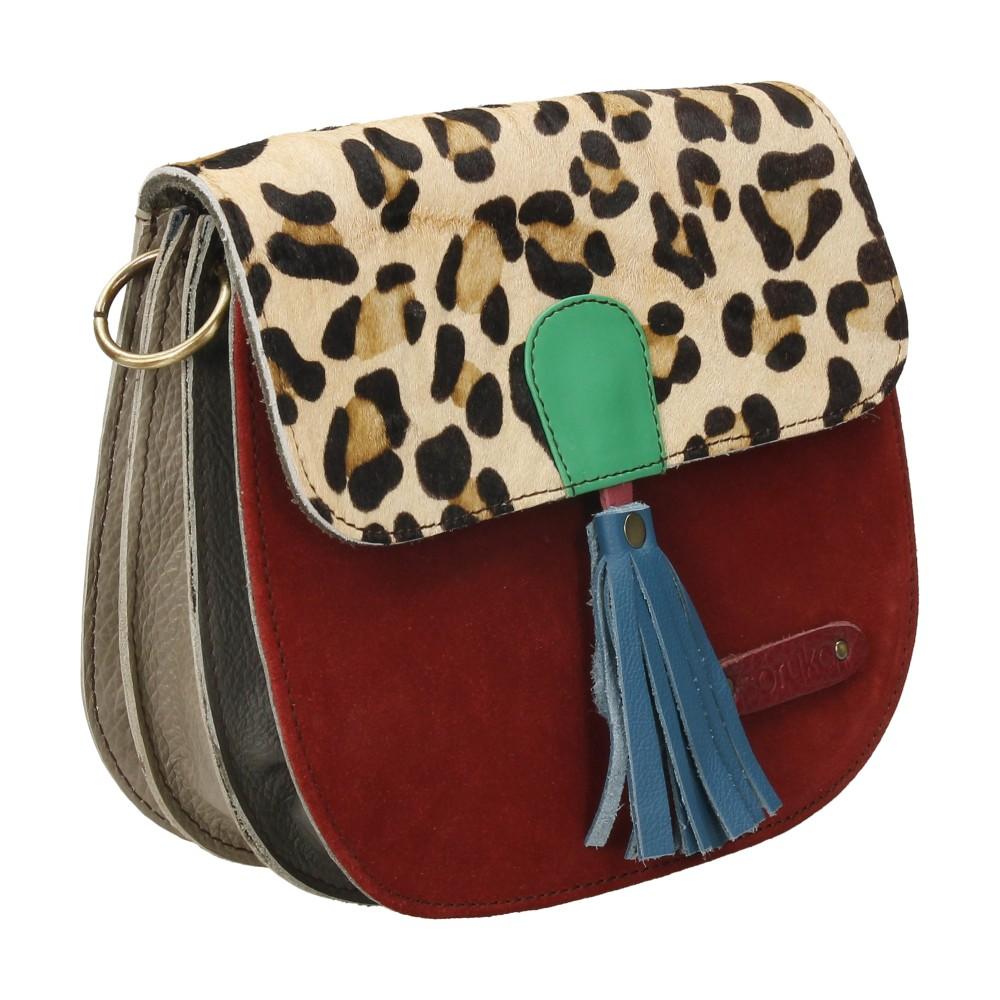 Bolso Bandolera De Piel Lena Soruka