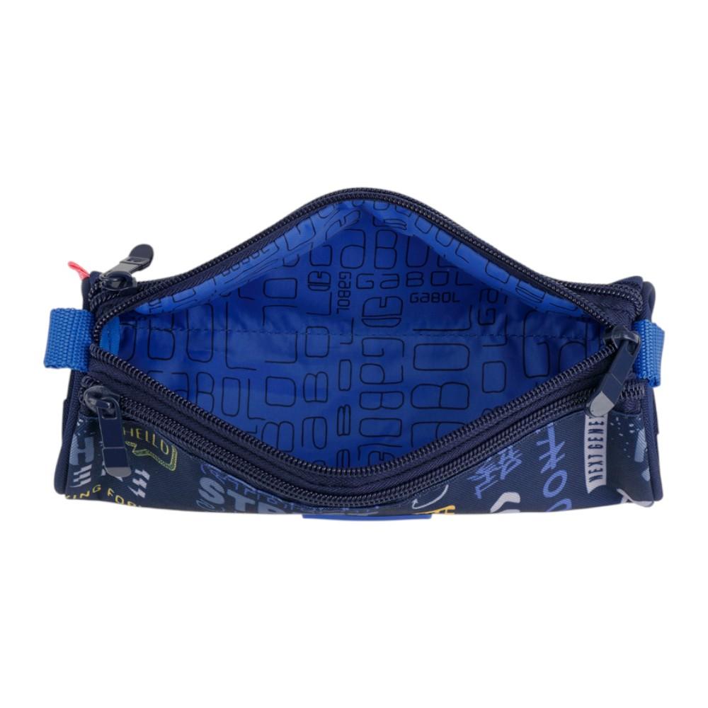 Luisipo Estuche Cremalleras Skull Gabol