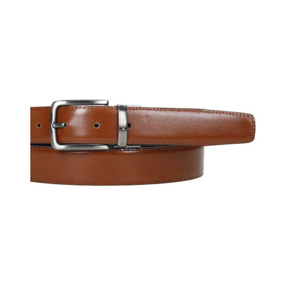 Cinturón De Piel Reversible Klok