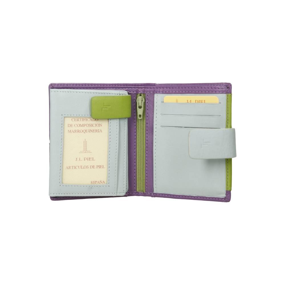 Monedero De Piel "Italy" J.L Piel