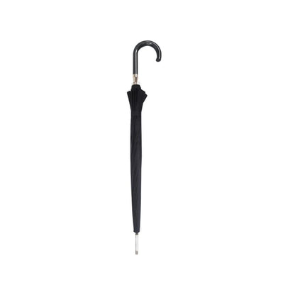 Paraguas Largo Hombre 16 Varillas Fibra y Aluminio Negro