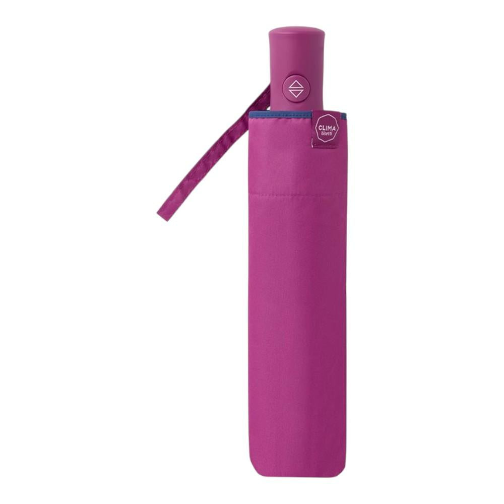 Paraguas Plegable Automático Mujer Bisetti ColorParty Rosa