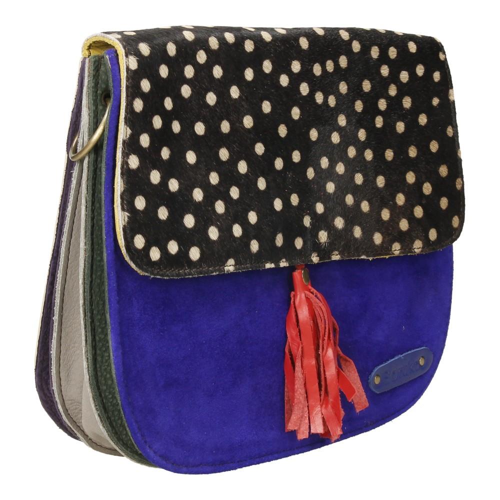 Bolso De Piel Rose Print Soruka