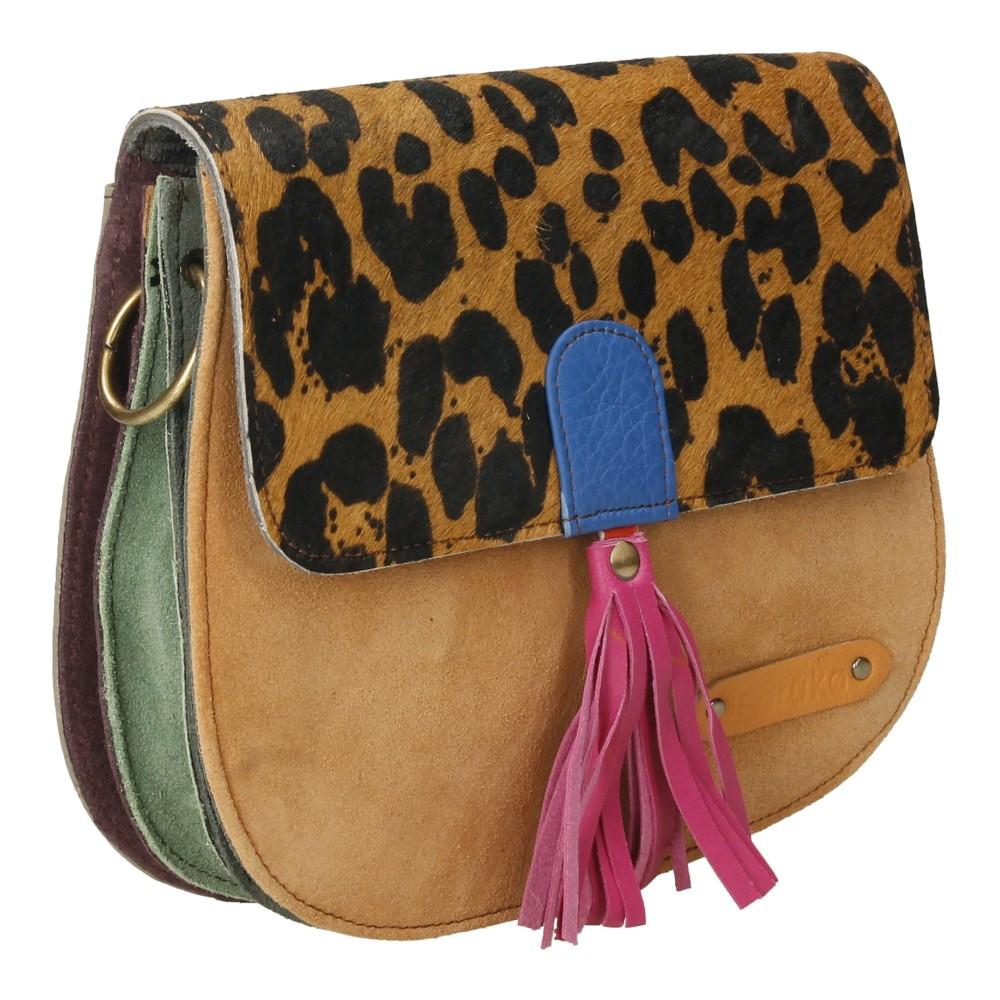 Bolso De Piel Lena Print Soruka