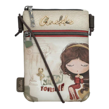 Bandolera con bolsillo frontal Muse