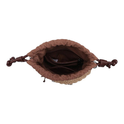 Bolso Bandolera Tipo Saco Pepe Moll-Marrón